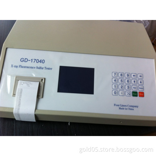 GD-17040 ASTM D4394 X-RAY Total Sulfur Analyzer